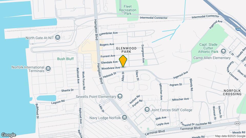 223 Woodview Ave Mapa y Detalles de la Ubicación