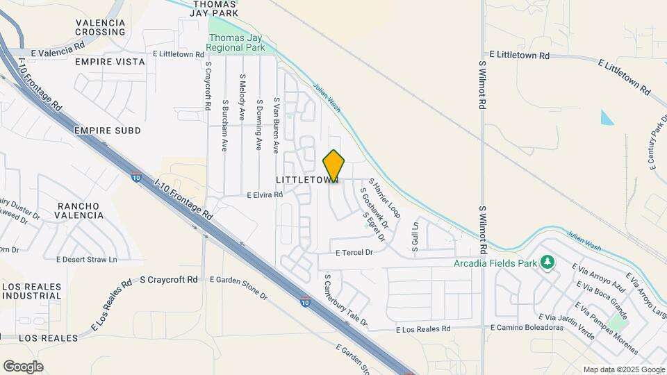 6887 S Martlet Dr Map and Location Details