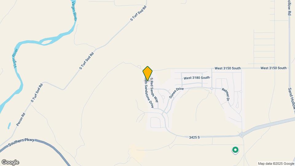3201 South Sandstone Drive Map and Location Details