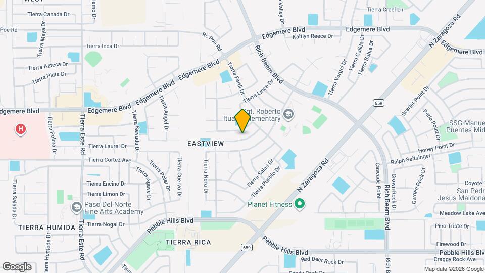 12753 Tierra Mina Dr Map and Location Details