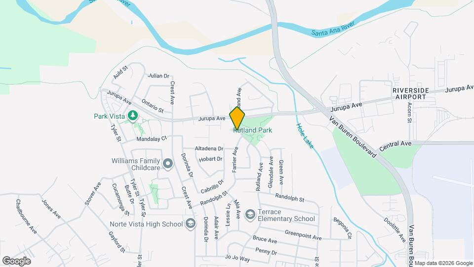 7021 Rutland Ave Map and Location Details