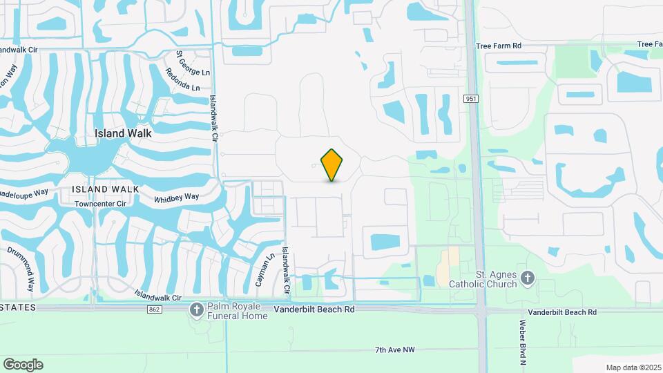 4232 Raffia Palm Cir Map and Location Details
