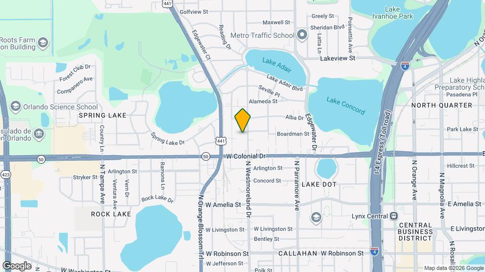 742 N Westmoreland Dr Map and Location Details