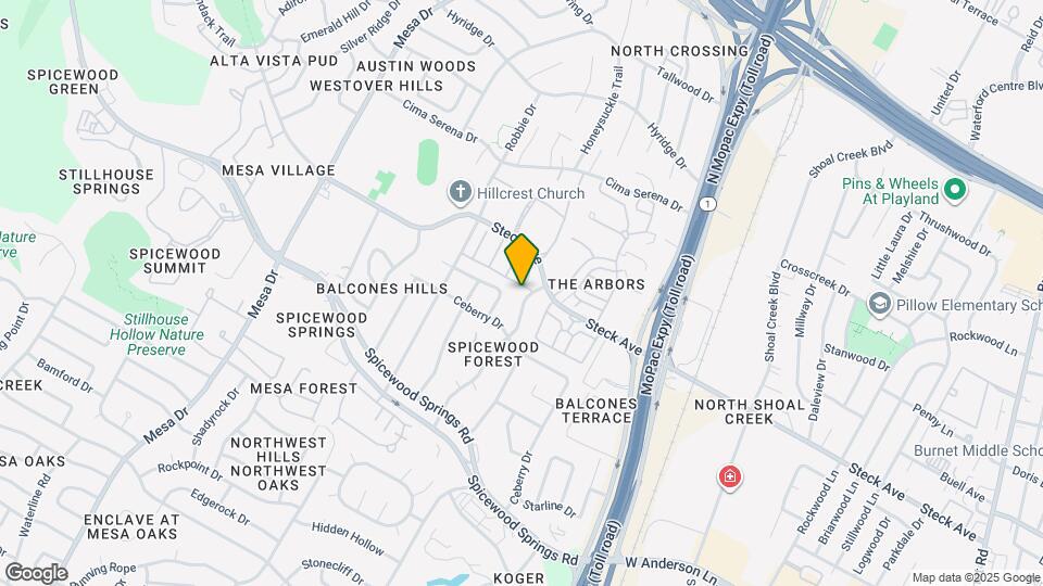 8138 Forest Mesa Dr Map and Location Details