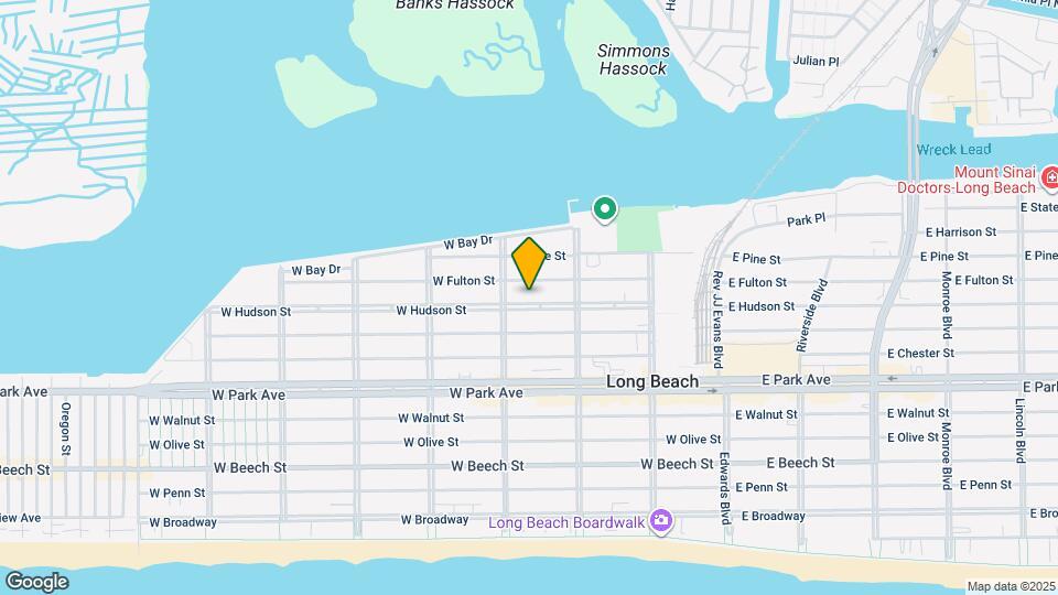 253 W Hudson St Mapa y Detalles de la Ubicación