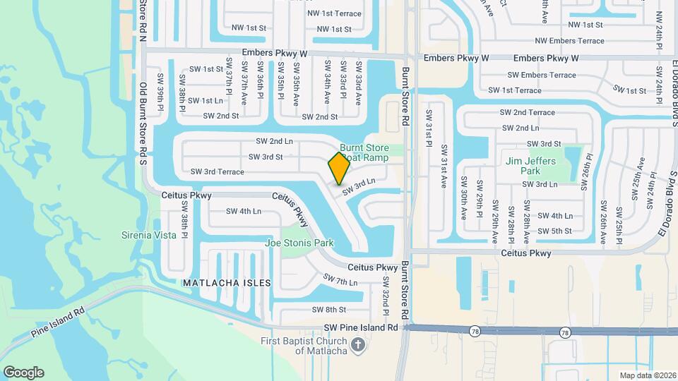 3321 SW 3rd Ln Map and Location Details