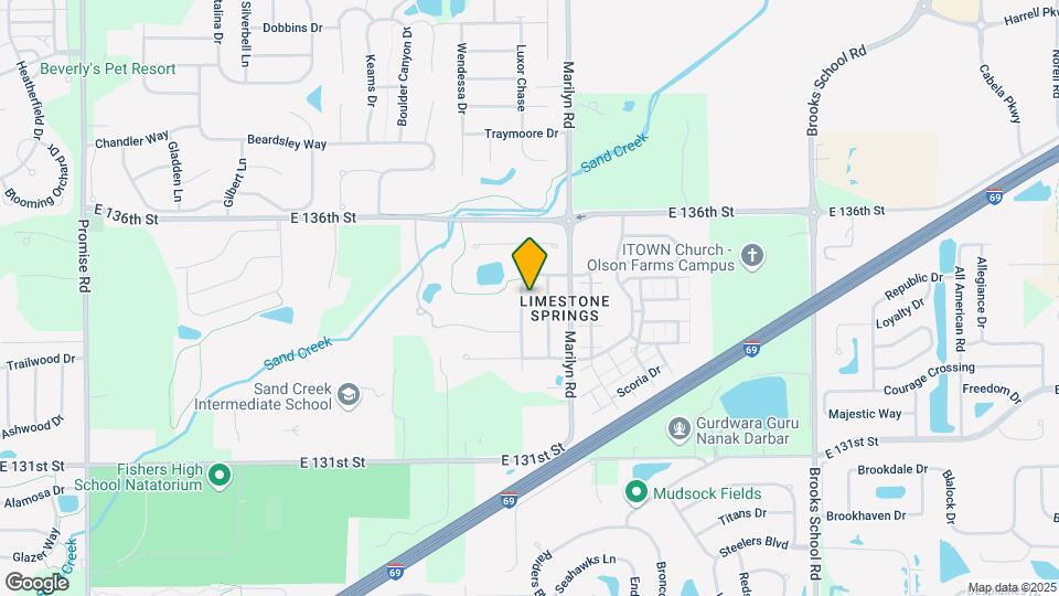 13421 Smokey Quartz Ln Map and Location Details