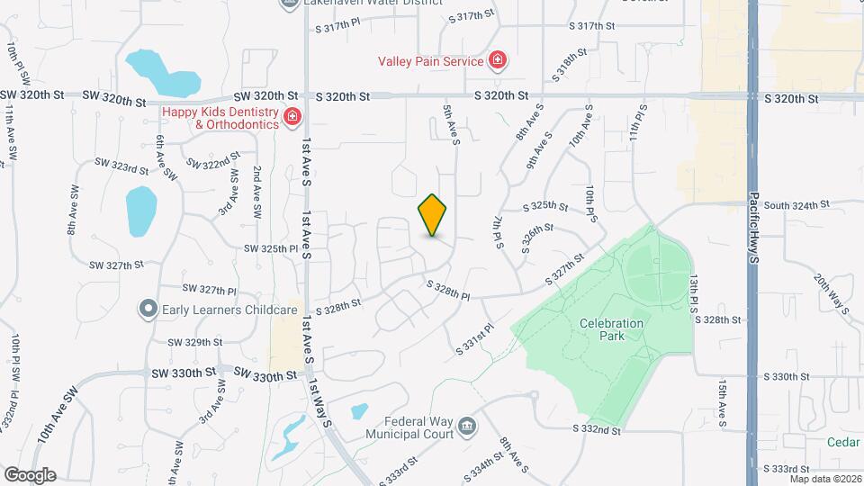 427 S 325th Pl Map and Location Details