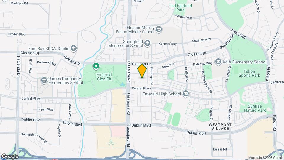 3846 Aviano Way Map and Location Details