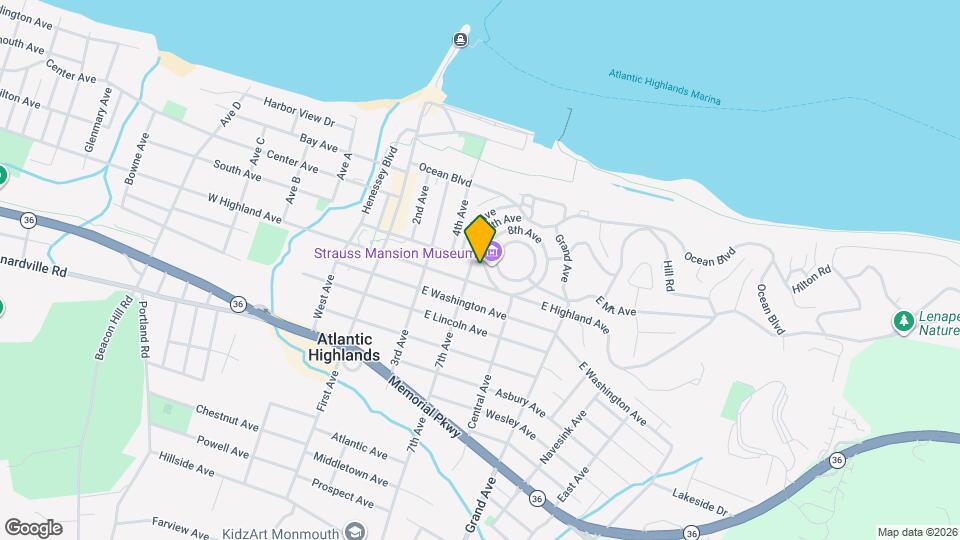 73 E Mount Ave, Unit Studio1Bedroom Map and Location Details