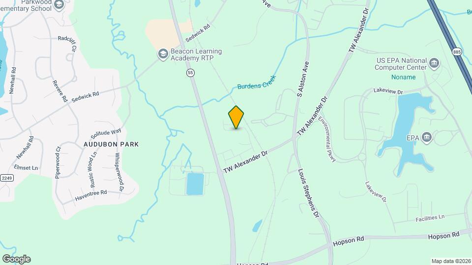 1209 Citadel Ave Map and Location Details