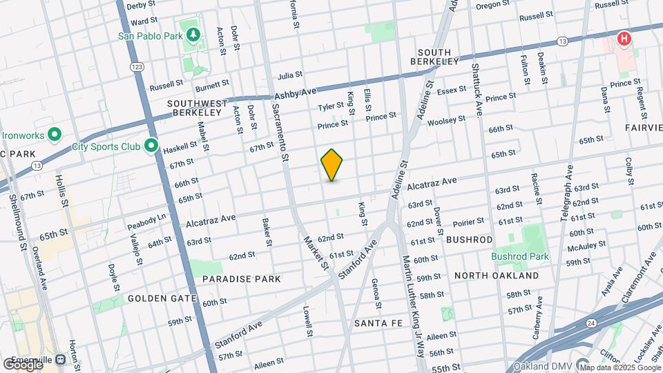 1612 Harmon St Map and Location Details