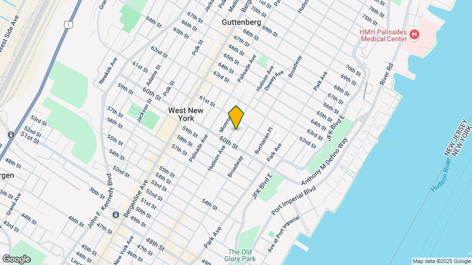 6020 Hudson Ave Mapa y Detalles de la Ubicación