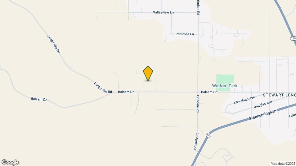 5543 Balsam Dr Map and Location Details
