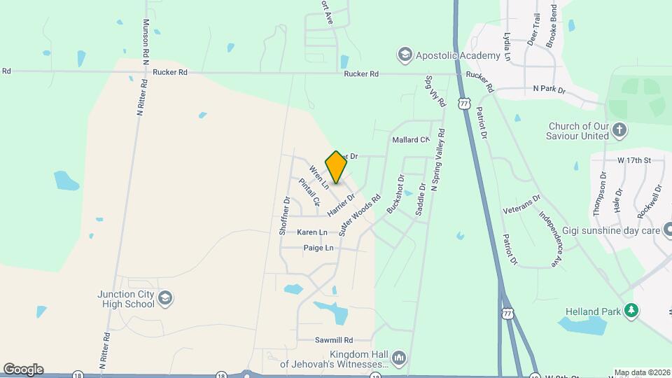 2517 Wren Ln Map and Location Details