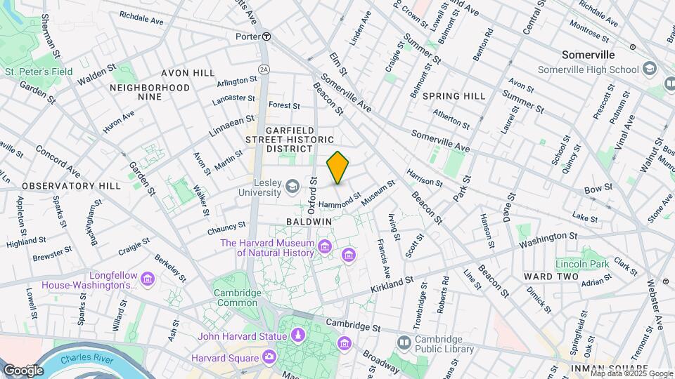 42 Gorham St, Unit 1 Map and Location Details