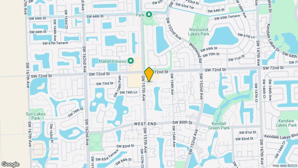 15699 SW 73rd Cir Terrace Map and Location Details