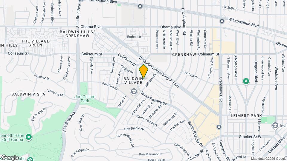3874 Potomac Ave Map and Location Details