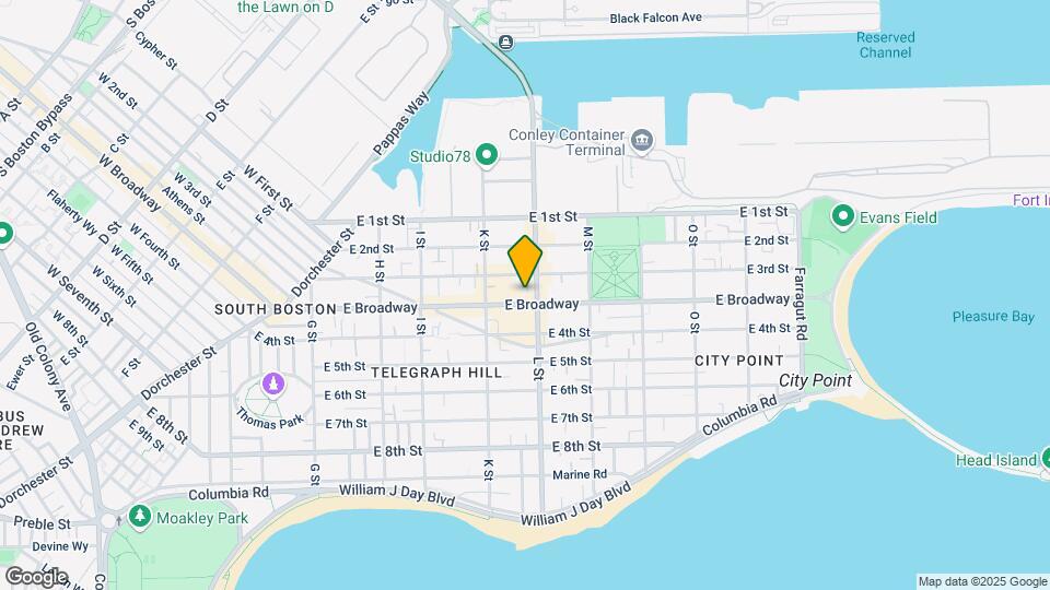 742 E Broadway, Unit 2 Map and Location Details