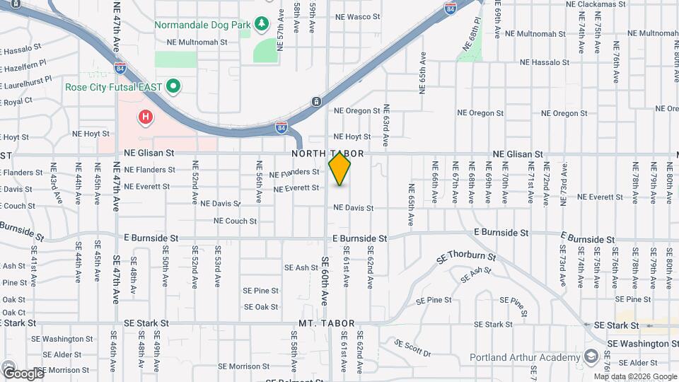 235 NE 61st Ave Map and Location Details