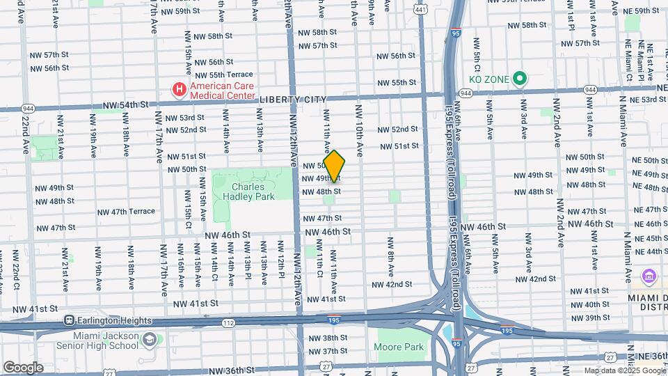 1085 NW 48th St Map and Location Details