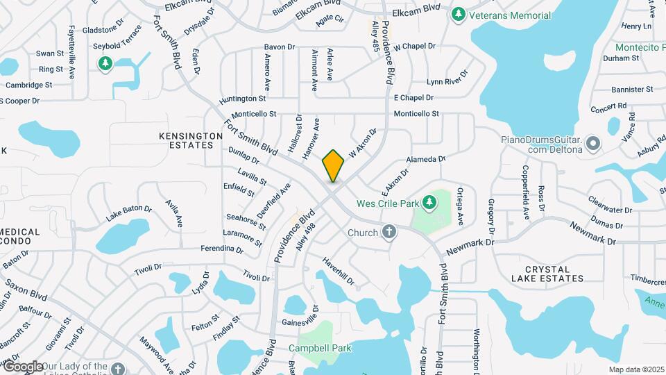 1708 Providence Blvd Map and Location Details