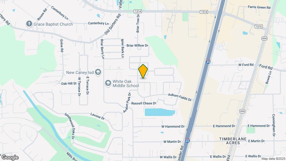 21283 Lily Springs Dr Map and Location Details
