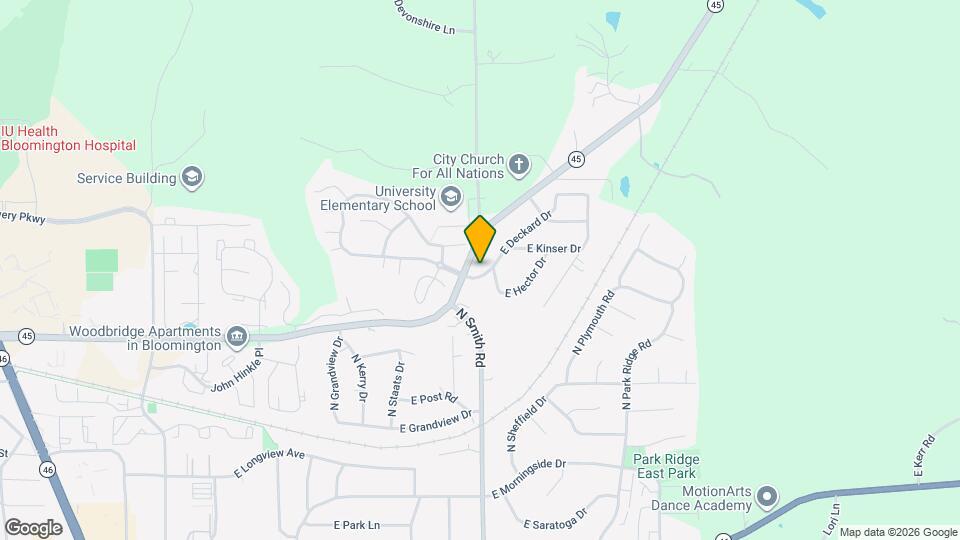 4111 E Deckard Dr Map and Location Details