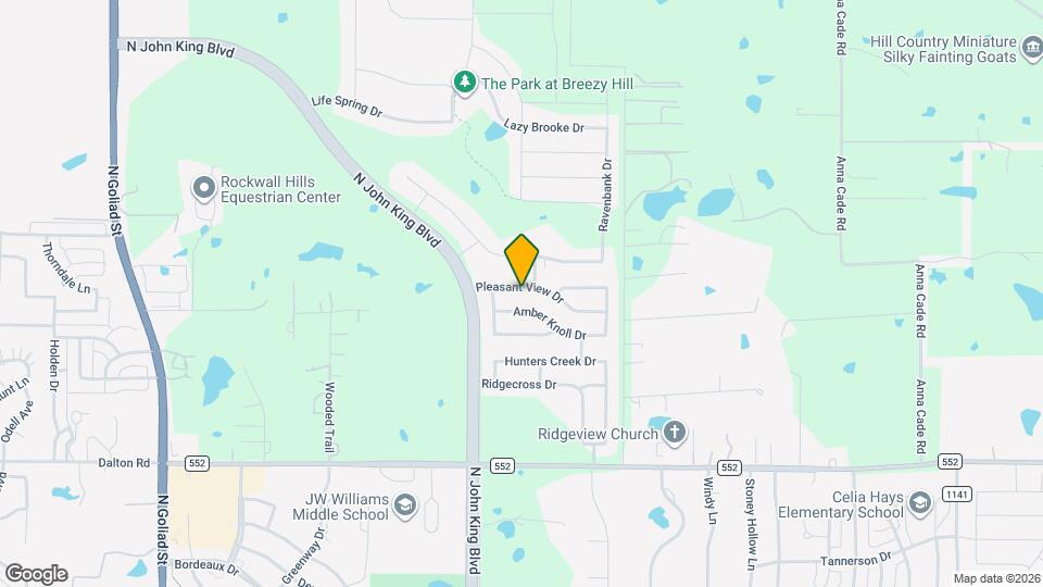 917 Pleasant View Dr Map and Location Details