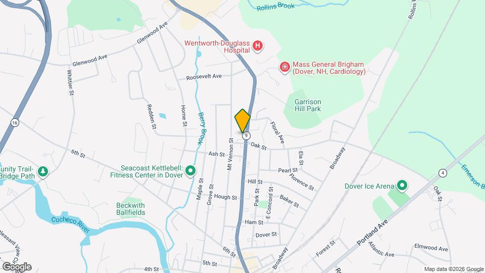 706 Central Ave Map and Location Details