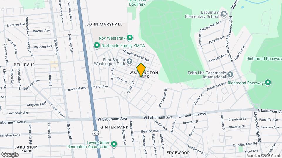 610 Akron St Mapa y Detalles de la Ubicación