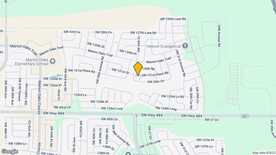 3565 SW 131st Place Rd Map and Location Details