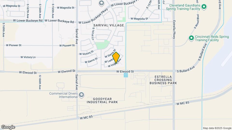 15995 W Vogel Ave Map and Location Details