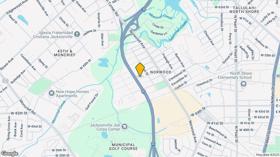 757 Crestwood St Map and Location Details