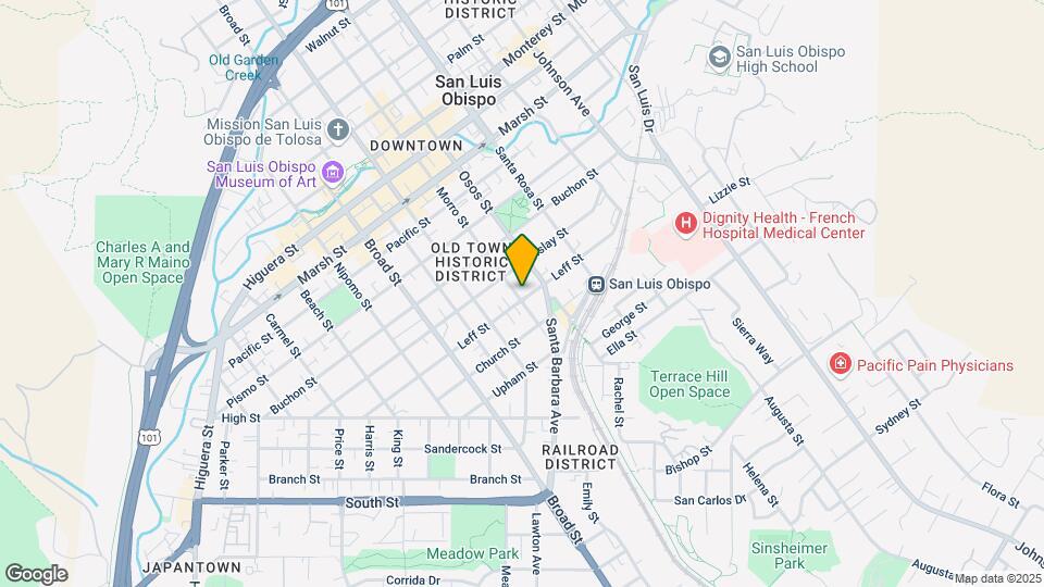 954 Leff St Map and Location Details
