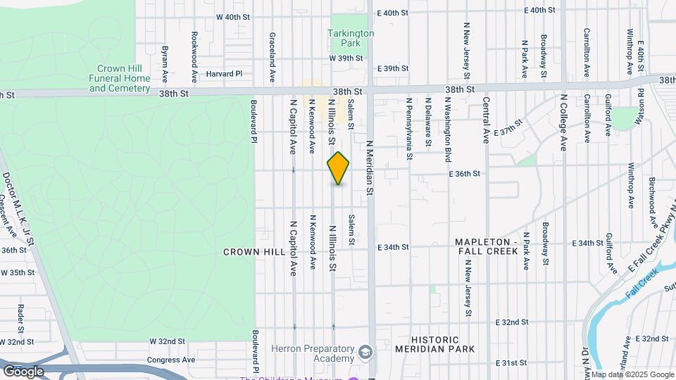 3525 N Illinois St Map and Location Details