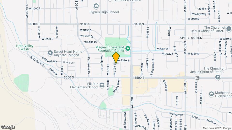 3407 S 8525 W Map and Location Details