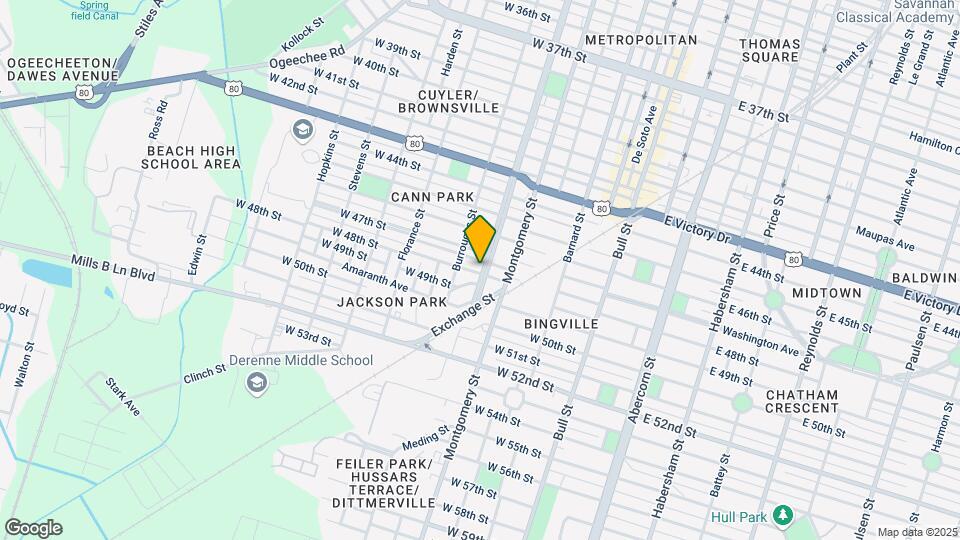 502 W 48th St Map and Location Details