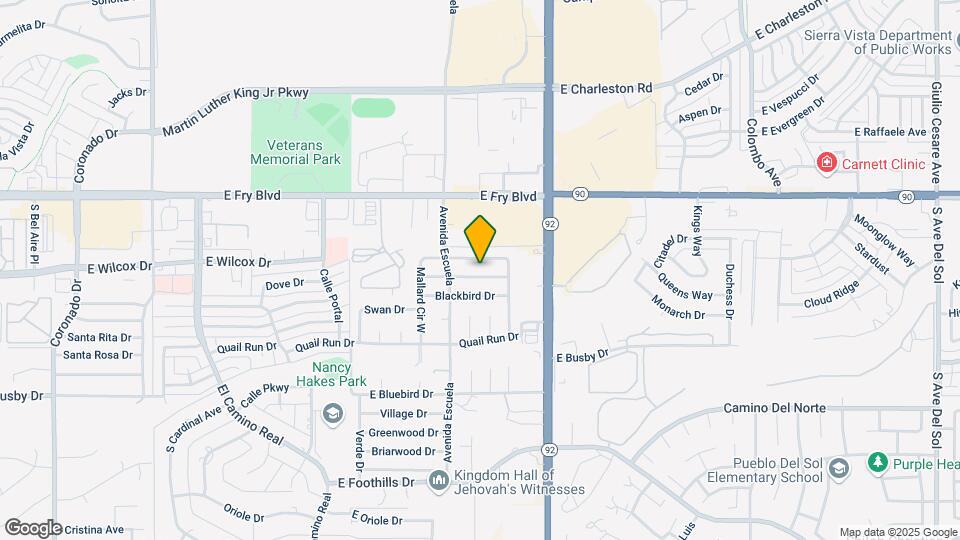 3733 Sparrow Dr Map and Location Details