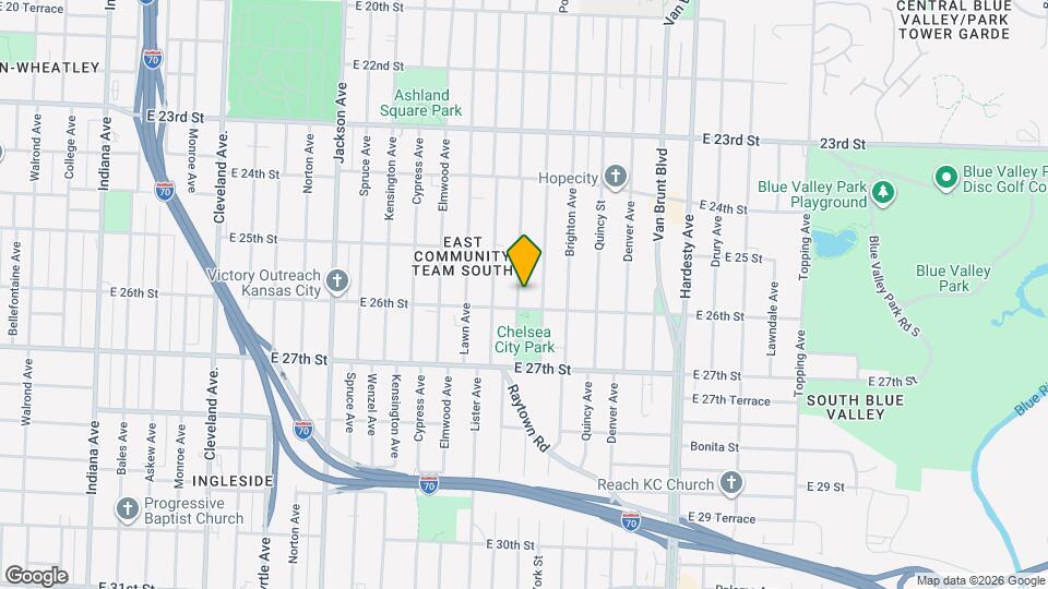 2551 Chelsea Ave Map and Location Details