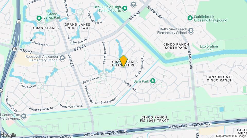 5803 Grandwood Ln Map and Location Details