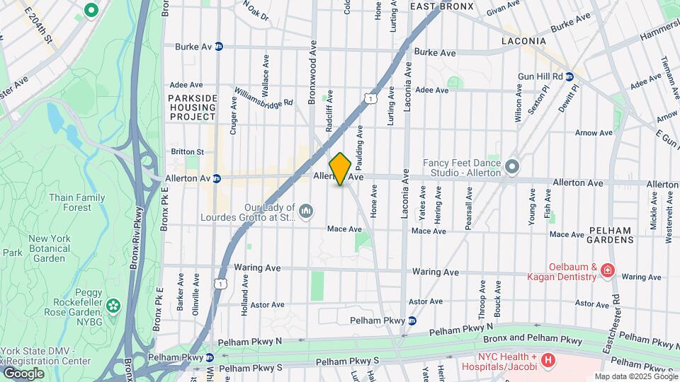 2565 Colden Ave Map and Location Details
