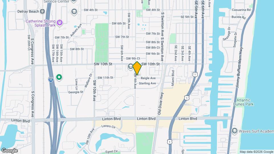 1055 SW 4th Ave, Unit 1501 Map and Location Details