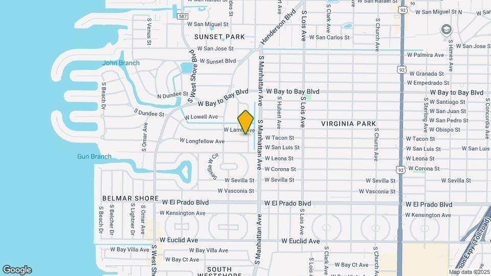 3107 S Emerson St Map and Location Details