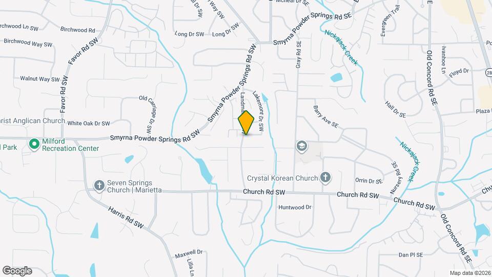 2961 Lakemont Dr SW Mapa y Detalles de la Ubicación
