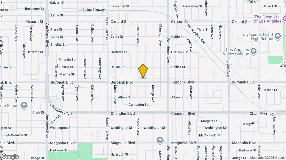 13843 Burbank Blvd Mapa y Detalles de la Ubicación