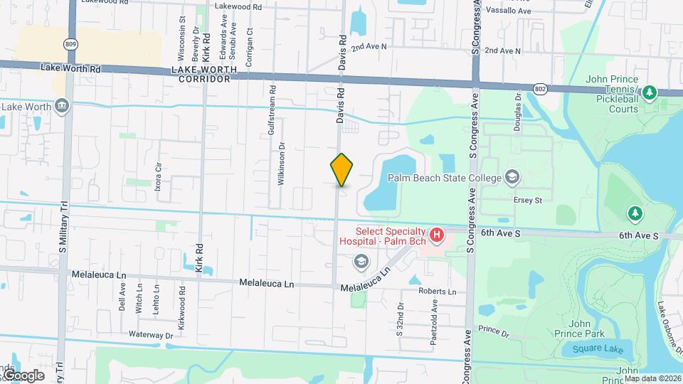 4412 Davis Rd Mapa y Detalles de la Ubicación