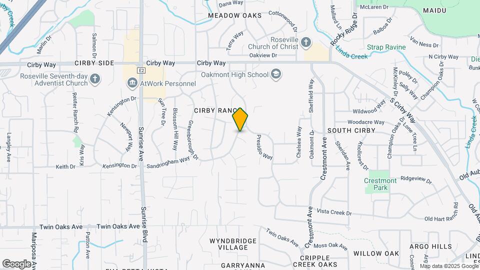 1402 Greenborough Dr Map and Location Details