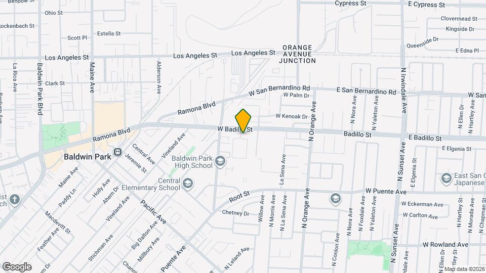 4040 Badillo Cir Map and Location Details