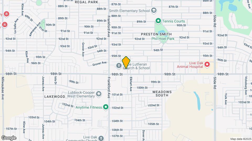 9614 Elmwood Ave Map and Location Details